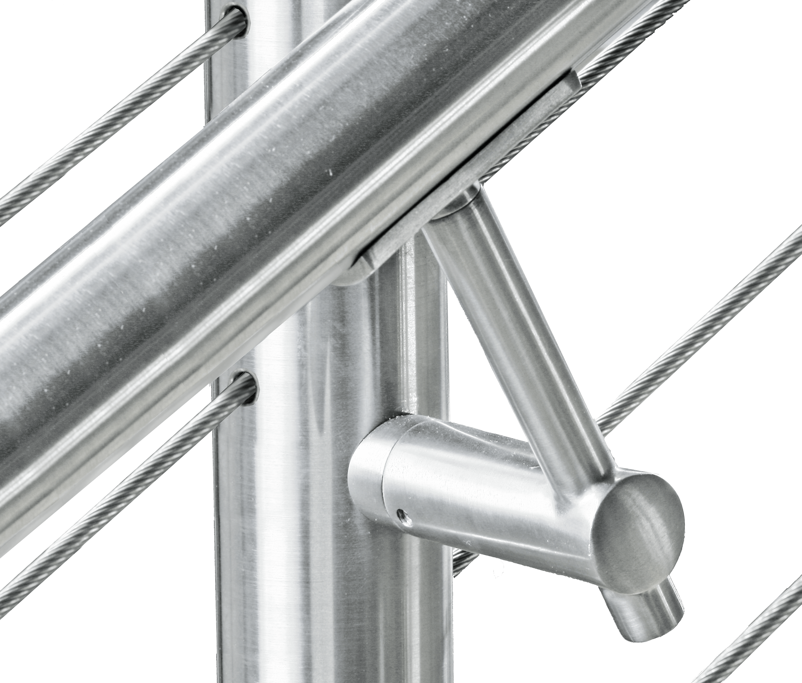 Handrail to Post Connector Bracket | Cable Railing Direct