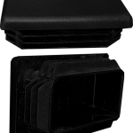 Post-to-Post plastic end cap for Aluminum Square 5 color systems.