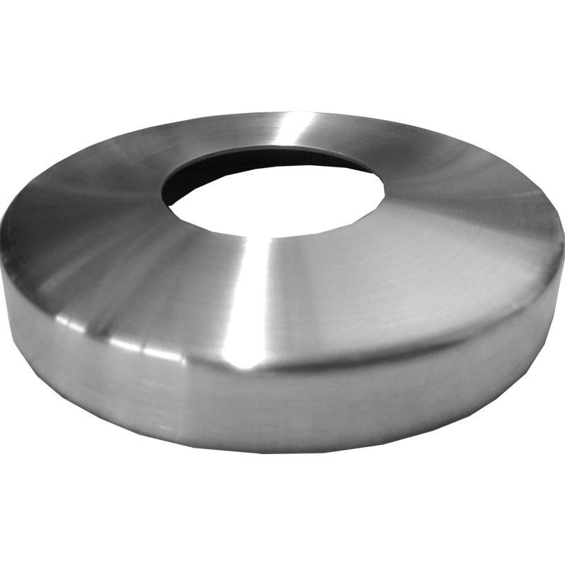 Cover plate for 2in round stainless deck mount posts