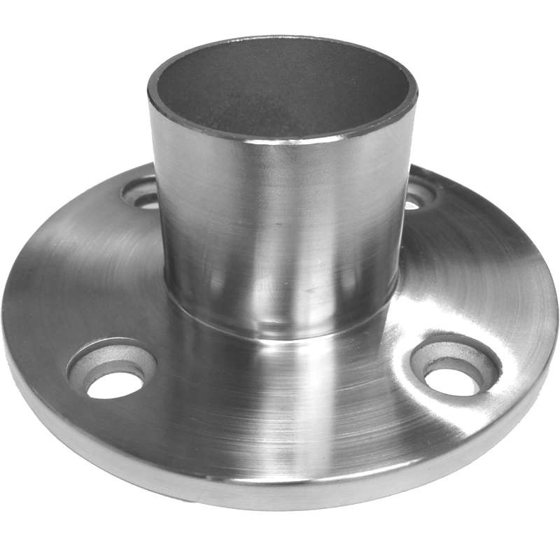 2in long neck 4 hole floor or wall flange
